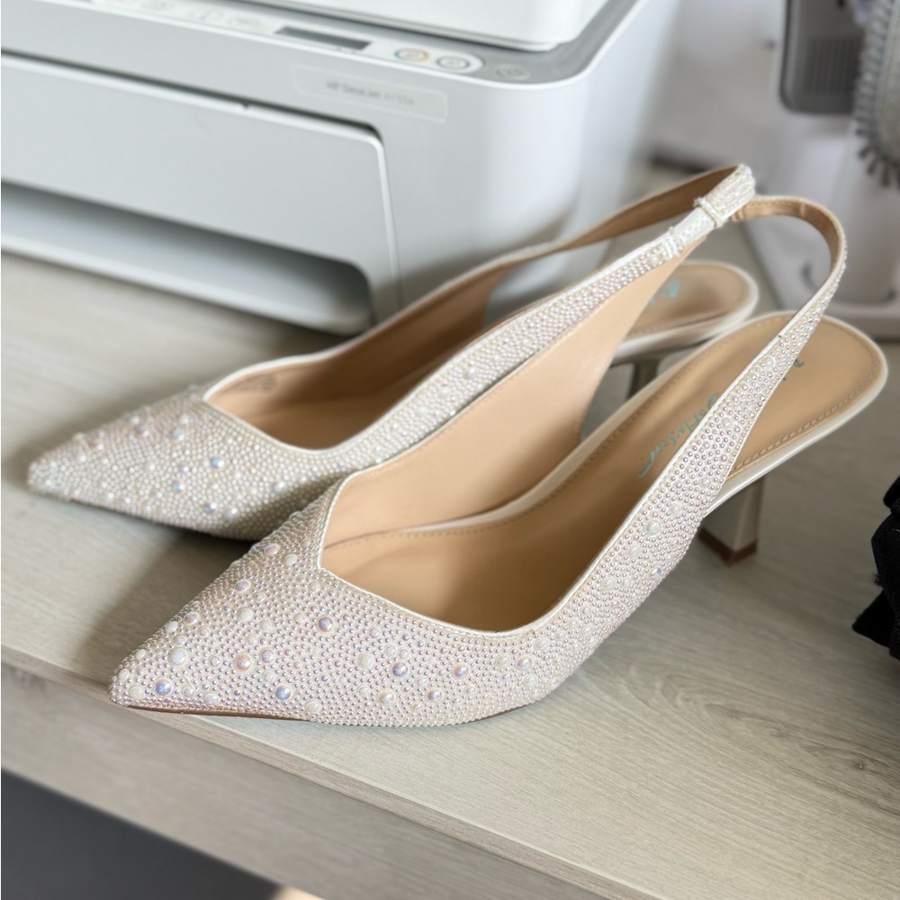 Betsey Johnson wedding heels
